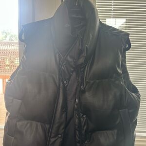 Black Puffer Vest